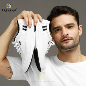 Geovelli - Sepatu sneaker pria terbaru putih