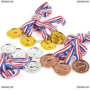 [COD] ZHONGYI0 Bronze Award Medal Winner Reward Football Competition Prizes Award Medal For Souvenir Gift Outdoor Kids Toys