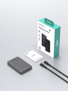 AUKEY PB-MS08 MagFusion M 10000 10000mAh Qi2 Magnetic Wireless Charging Power Bank