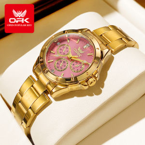 OPK Watch For Women New Design Waterproof stainless steel strap Casual Korean Style Small Dial Original Authentic