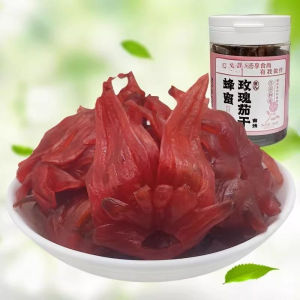 Dried rose eggplant sweet and sour ready to eat honey Roselle flower 100g 200g    玫瑰茄干