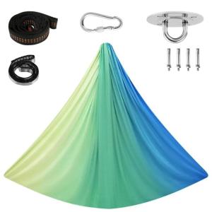 Breathable Hanging Cloth Kids Sensory Swings Stretch Resistant Swings Hammock Double Layers Comfortable Cuddle Swings