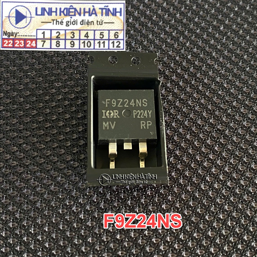 mosfet IRF9Z24NS F9Z24NS dán kênh P 55V 12A mới