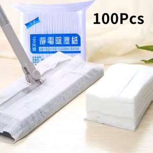 Electrostatic Dust Removal Mop Disposable Flat Mop Wet Dry Usage Lazy Fellow Mop Electrostatic Dust Mop Home Floor Cleaning Tool