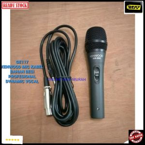G117 kenwood Mic kabel Microphone PRO cable mik karaoke vokal vocal profesional rapat meeting mc aud