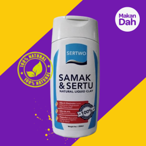 SERTU SAMAK by SERTWO Liquid Clay Clay Powder for cleaning Najs Mughalazah