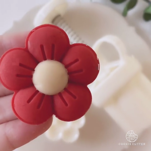 Nhựa MOONCAKE khuôn mẫu hình hoa DIY MOONCAKE MOONCAKE khuôn mẫu tự làm cho nhà bếp Baking tiện ích cho trung thu lễ hội