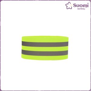 Suomi 1pcs Reflective Band High Visibility Reflector Glow Strap Arm Armband Belt for Night Running Cycling