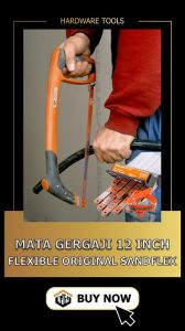 MATA GERGAJI BESI SANDFLEX ORIGINAL 100% 12inch X 24TPI DAN 18 TPI / KUALITAS PREMIUM BACHO SUPER TAJAM