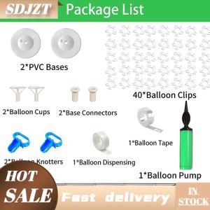 SDJZT Bóng cột đứng kit có thể điều chỉnh bóng cột kit kim loại kính thiên văn trụ cột bóng đứng bữa tiệc sinh nhật Tốt nghiệp weddi