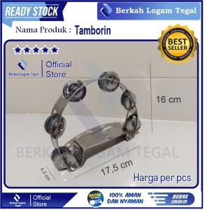 tamborin /tamborine tambourine kecrek hadroh murah kecrekan musik marawis