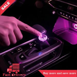 [COD]Flash Delivery Car Ambient Light USB Mini LED 2pcs Decorative Lamp Portable Design for Night Mood Interior Atmosphere