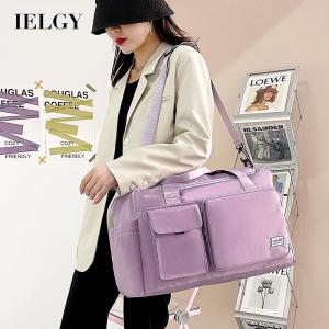 IELGY womens large capacity fitness waterproof multifunctional messenger bag