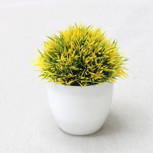 PT40 Pot Tanaman Hias Bunga Hias Plastik Ornamen Pot Bonsai Artificial Flower Decoration