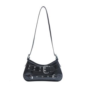 Women Bag Simple Shoulder Bag Fashion Underarm Purse PU Leather Crossbody Bag Armpit Bag Commuting Bag for Everyday