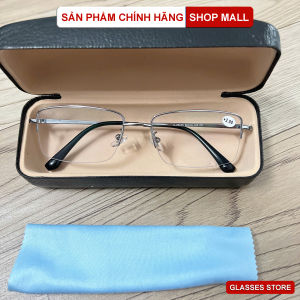 Kính lão thị viễn thị xem báo Nam nữ xẻ cước Bạc sáng SIlver loại I Nhật bản JAPAN cực đẹp tròng Phản quang xịn chống mỏi