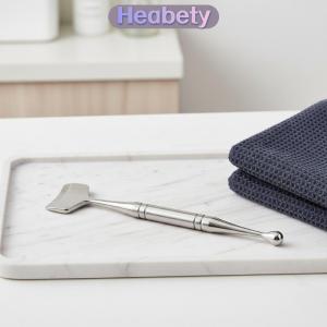 Heabety  1PCS Double-headed  Pen Facial Reflexology Tools Stainless Steel Trigger Point Massager Tool Deep Tissue Massage Tool
