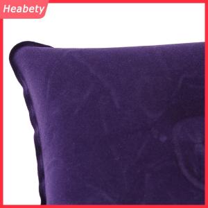 Heabety Inflatable không khí gối giường ngủ cắm trại gối PVC Nylon cổ gối