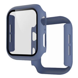 Tempered Watch Cover For Apple Watch 40mm 44mm Screen Protector Bumper Frame Case Glass Film For iWatch Series 38mm 42mm