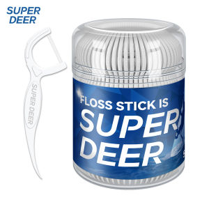 Super Deer Twin Line Dental Floss For Teeth Barreled for Teeth Cleaning Dentistry Tool Toothpicks Picks Oral Hygiene2026