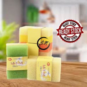 Korea Kitchen Imitation Loofah Sponge Brush / Scrubbing Pots Dishwashing Brush / Household Cleaning Tools & Accessories