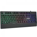 ARMAGGEDDON AK-666X Kalashnikov Full Size 8-Color Membrane Gaming Keyboard with Spill Resistant and Anti Ghosting Mode. 