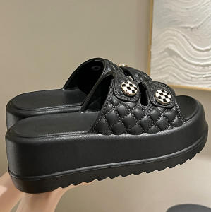 SIMWOOD Sandal Kodok Wantia Dewasa Sandal Baim EVA Wanita Sandal Wedges Korea Sepatu Jelly Baim
