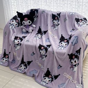 SG EmmAmy® Sanrio Milk Fluffy Double-sided Covering Blanket- Kids Cute Nap Blanket Blanket Air Conditioning Quilt
