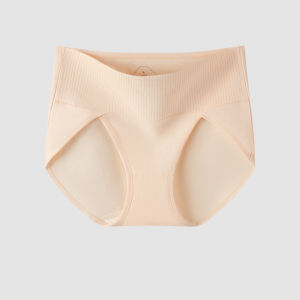 INTIMA Cotton Underwear Womens High Waist Panties Cotton Crotch Breathable Female Underpants M-XXL