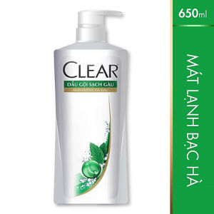 Dầu gội Clear Bạc hà 630g