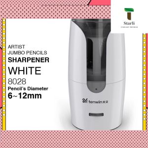 Jumbo Pencil Sharpener – 6-12mm Diameter for Sketching & Drawing Pencils