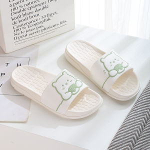 รองเท้าแตะ 🐻🍩 รองเท้าหมี หมีกินโดนัท นุ่มนิ่มใส่ละลาย รองเท้าแฟชั่น รองเท้าผู้หญิง รองเท้านิ่ม  (ส่งจากไทย)