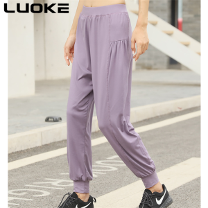 Luoke Sport Pants Women New Student Sports Casual Pants Womens Loose Necked Harem Pants Yoga Running Pants