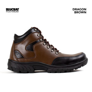 BLUCRAT SEPATU BOOTS SAFETY DRAGON / SEPATU UJUNG BESI / SEPATU BOOTS PRIA