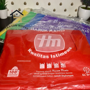 Kantong Plastik Kresek Multicolor Tebal Ukuran 40 x 60 cm Isi 30 Lembar