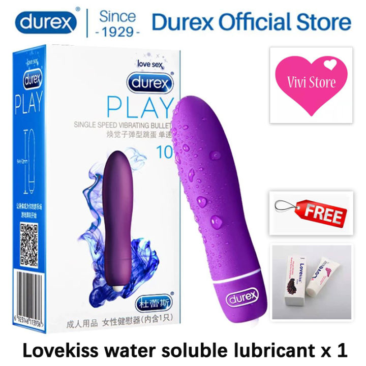 DUREX PLAY 10 Mini Vibrator Female Vibrating Massager Masturbator Sensual  Adult Toy For Women Discreet Shipping Easy Cleaning Waterproof Single Speed  Vibration - Lazada