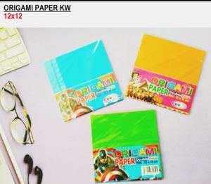 KERTAS ORIGAMI KERTAS LIPAT BENEFIT SURYA JAYA KERTAS WARNA 2 SISI ISI 20 Uk 12 14 16 20 WARNA RANDOM