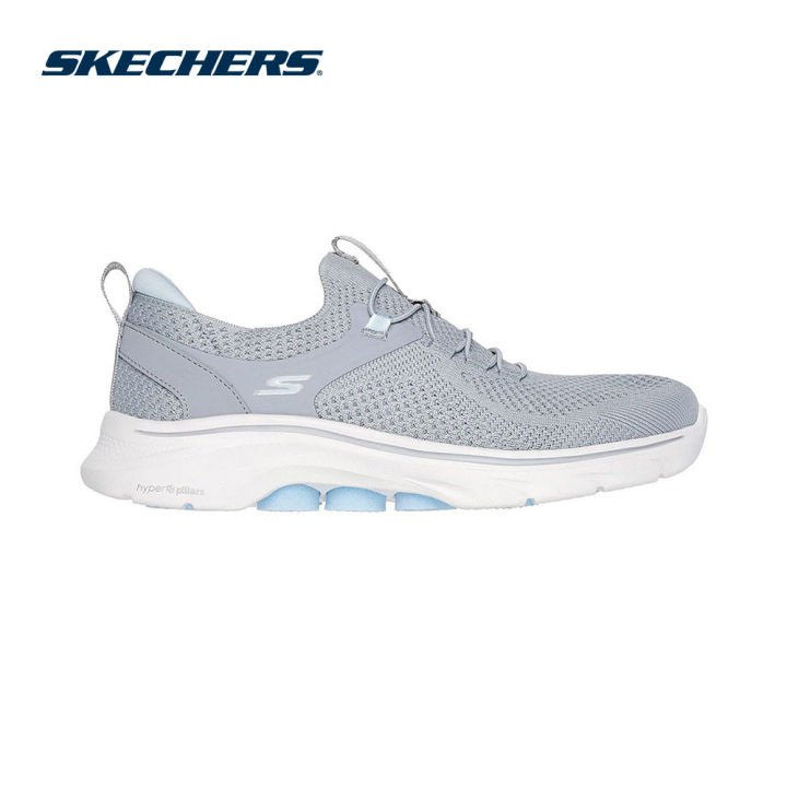 Skechers Women GOwalk Abie Walking Shoes 125225-GYLB Air Cooled Goga  Mat Kasut Sneaker, Casual, Perempuan SALE Lazada