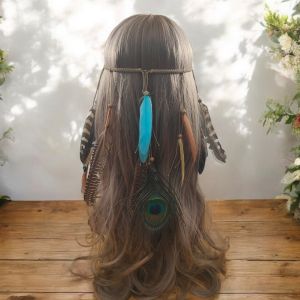 [Ready Stock SG] Desert Eagle Bohemian Feather Headband | Concert Parties Festival Hair Accessories