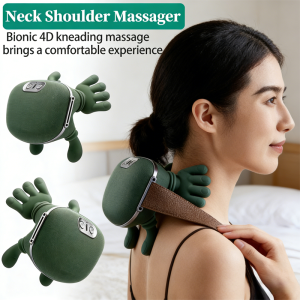 N7 Shoulder and Neck Massager Cervical Spine Massager Trapezius Neck Massager Hot Compress Electric Cervical