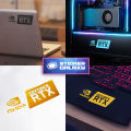 GEFORCE RTX NVIDIA PC gamer vinyl sticker WATERPROOF decal for pc case, laptop, phone, tablet, ipad. 
