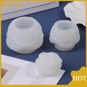 [Buytra] Hoa Silicone Nến Khuôn 3D Hoa Mẫu Đơn Hoa Xà Phòng Thạch Cao Nhựa Đúc Khuôn DIY Sô Cô La Bánh Nướng Công Cụ Món Quà Cưới