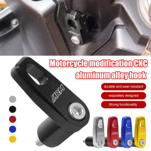 ARM Aluminum Hook CNC Multi-Purpose Universal Motorcycle Front Mount Hook for Helmet & Luggage Holder