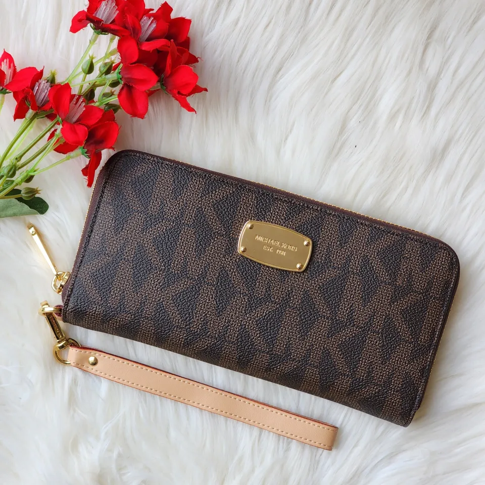 Mk wallet women's clearance sale