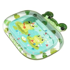 BESTIT Cute Frog Baby Water Mat Inflatable Indoor Climbers Play Mat  Cushion Gift