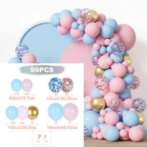 Violet Purple Pink Butterfly Foil Balloon Set Birthday Party Balloon Girls Baby Shower Anniversary