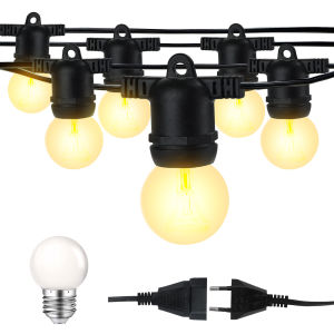 30M 30Bulbs G45 LED Bulb String Lights Outdoor 220V Plug Globe Fairy String Light For Patio Garden