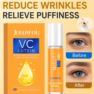 Dinkiss Lutein Eye Oil Anti Dark Circles Wrinkle Smoothing Corrector Eye Bag Reducer Soothing Firming Eye Care