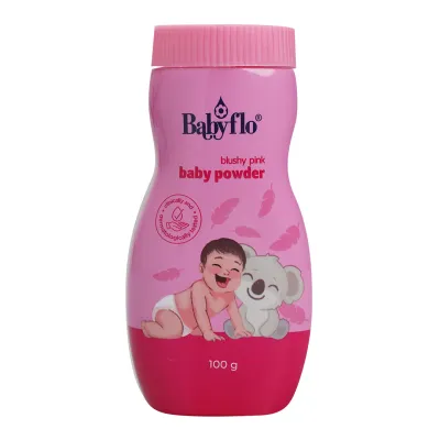 Babyflo Baby Powder Blushy Pink 100g