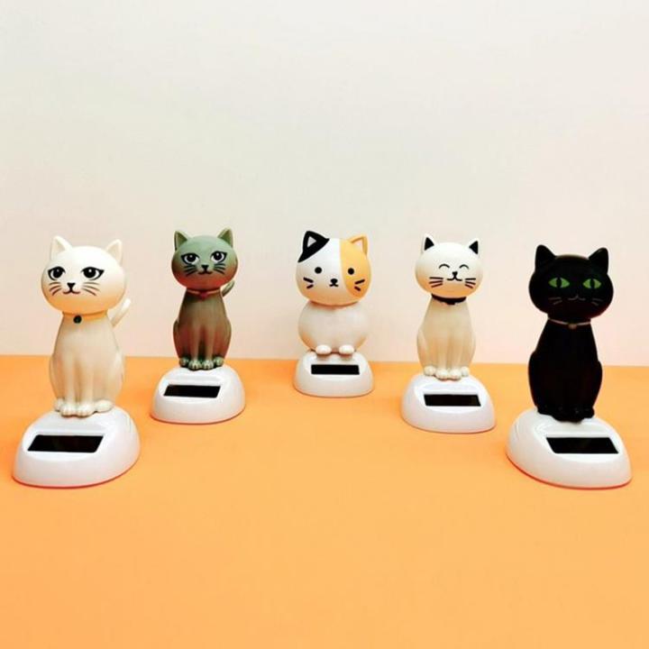 Hiasan Papan Pemuka Hiasan Papan Pemuka Kereta Hiasan Papan Pemuka Mainan Kucing Kartun Suria Hiasan Alat Kecil Hiasan Kereta Dashboard Kucing Bergegar untuk Tingkap Meja Kereta benchmark